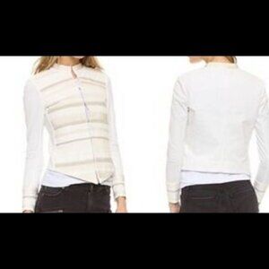 SUPERFINE Ultra Textured Grosgrain Tonal Jacket